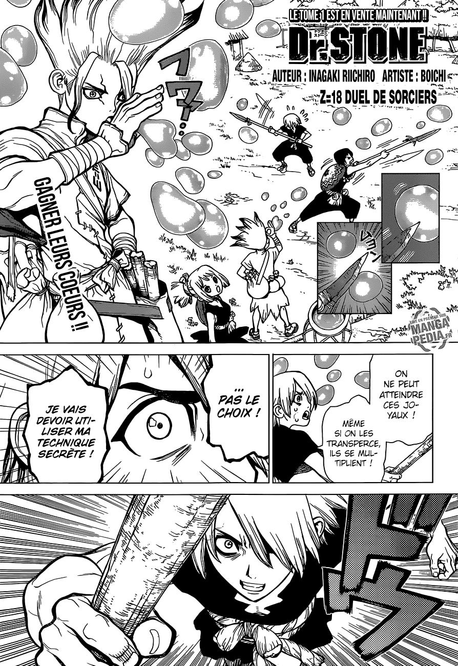 Dr. Stone: Chapter 18 - Page 1